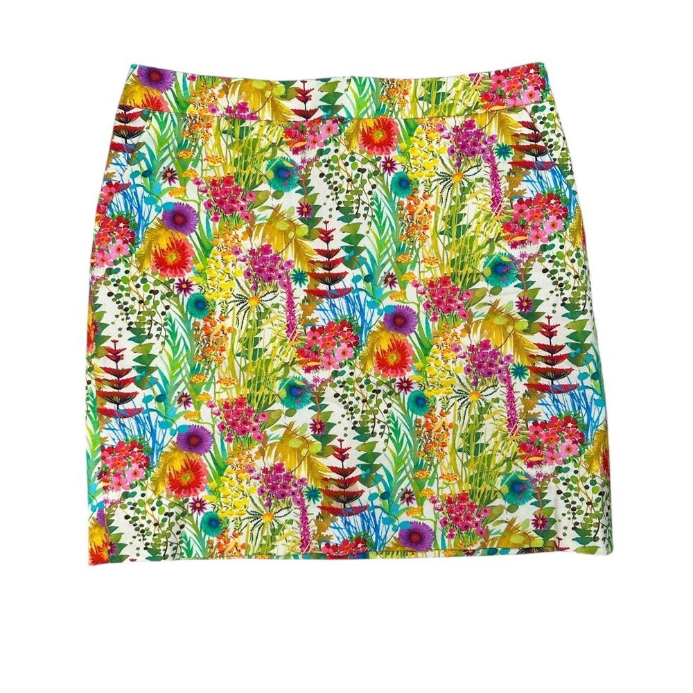 J. Crew Liberty Postage Stamp Mini Skirt Tresco Floral 00 London Print Fabric